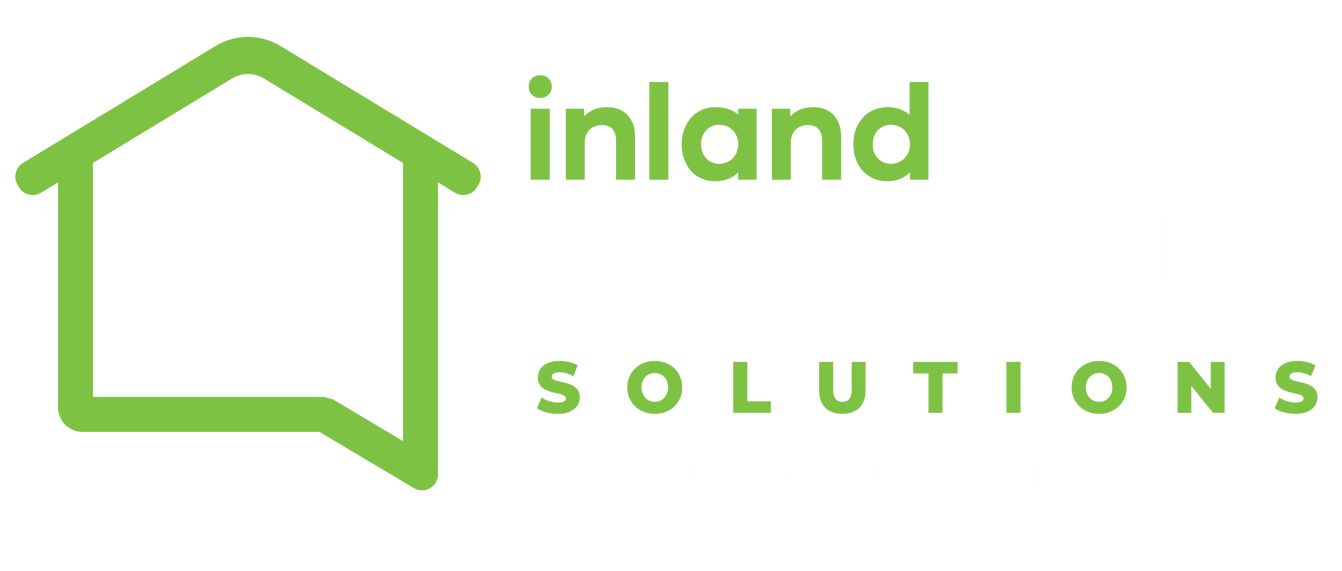 Green house-shaped logo with 