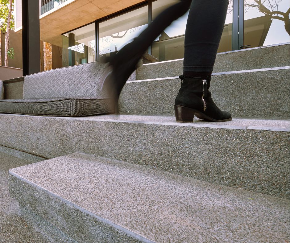RESIN STONE FLOORING SYSTEM