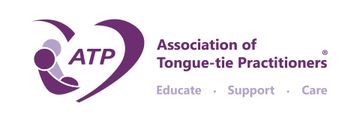 the logo for the association of tongue-tie practitioners 