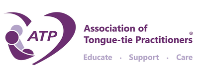 the logo for the association of tongue-tie practitioners 