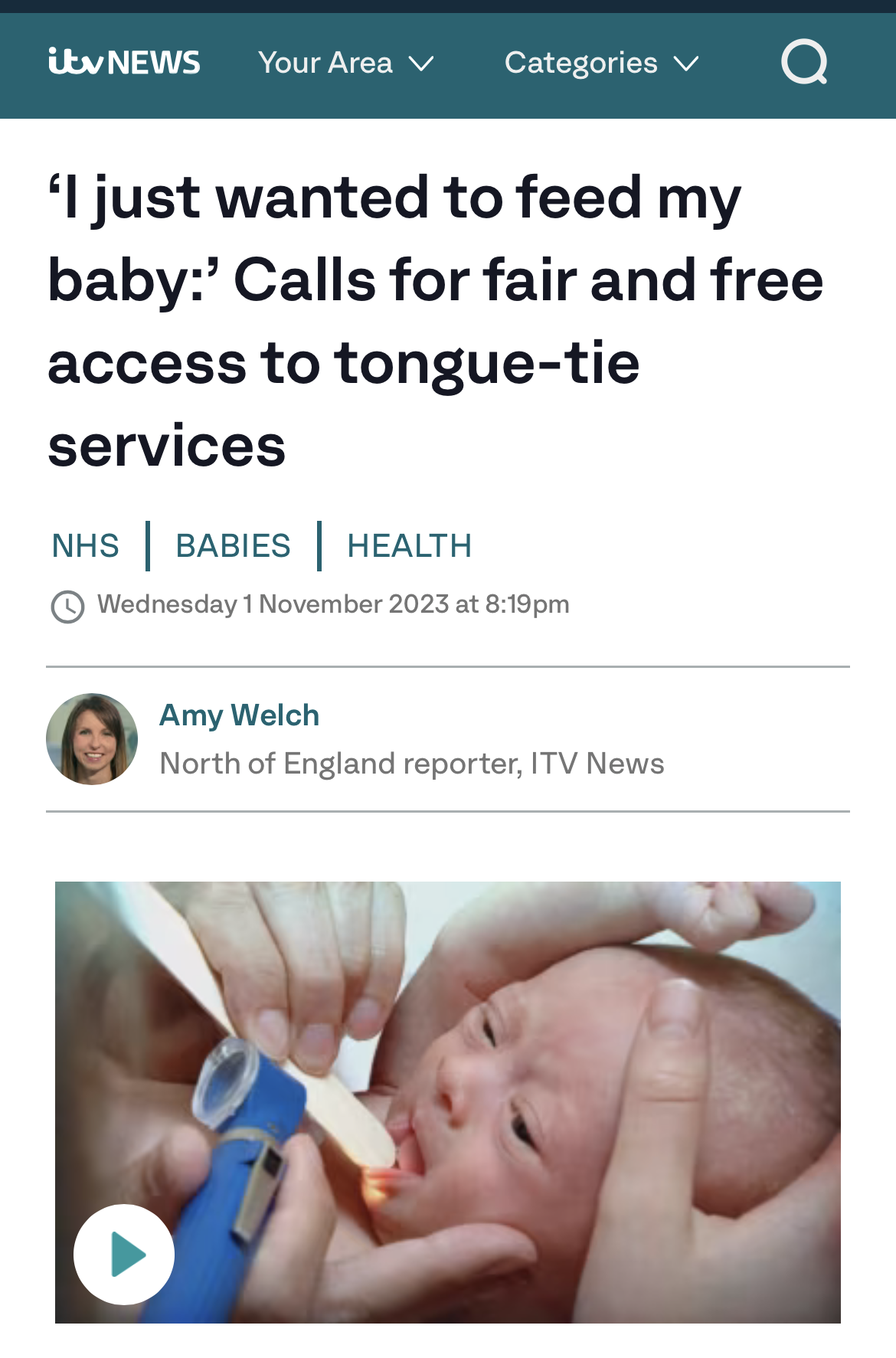 a person is feeding a baby with a lighter 