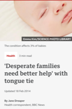 desperate families need better help with tongue tie