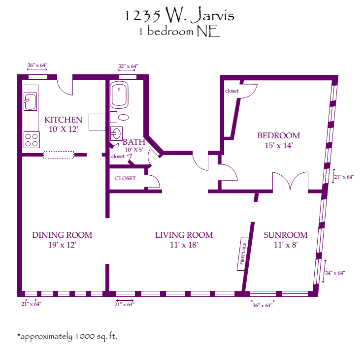 Birchwood Manor Floor plans