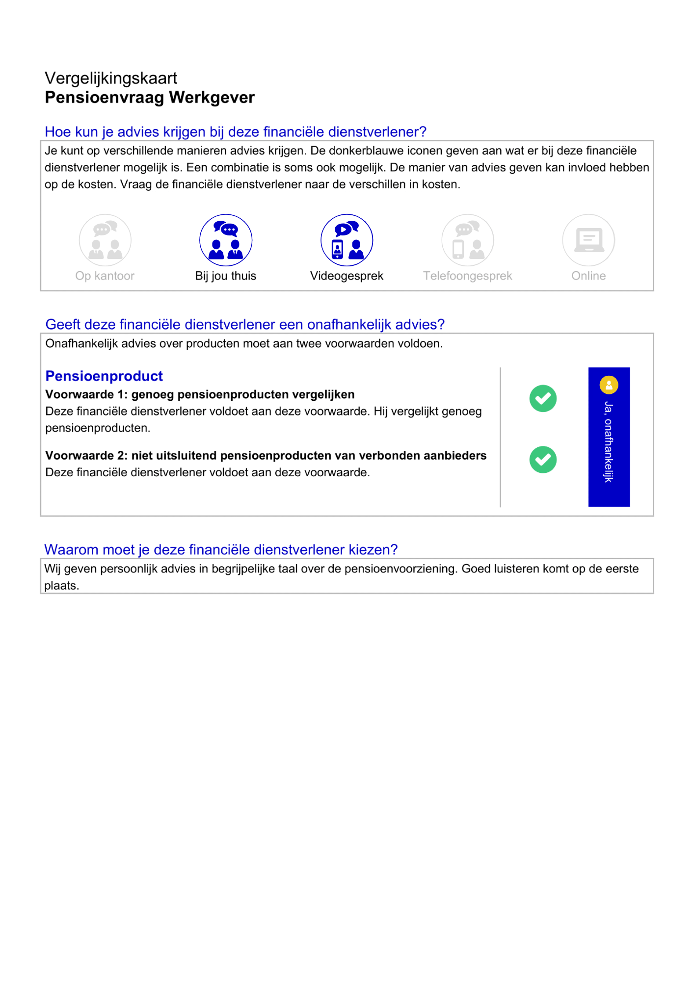 Pensioenvraag werkgever 2 AFM documenten PensioenBalie