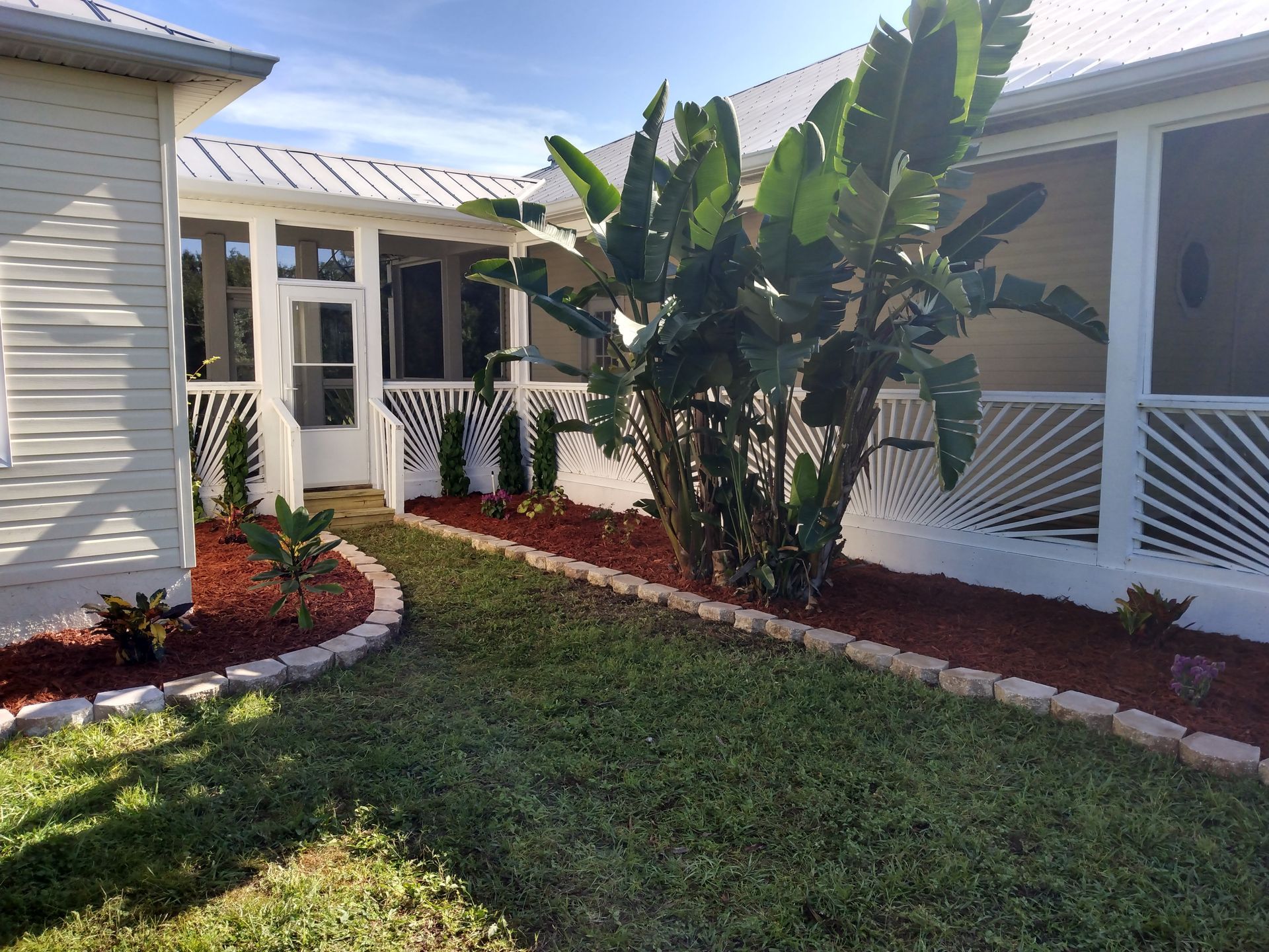 ornamental tree installation