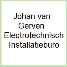 johan van gerven electrotechnisch installatieburo