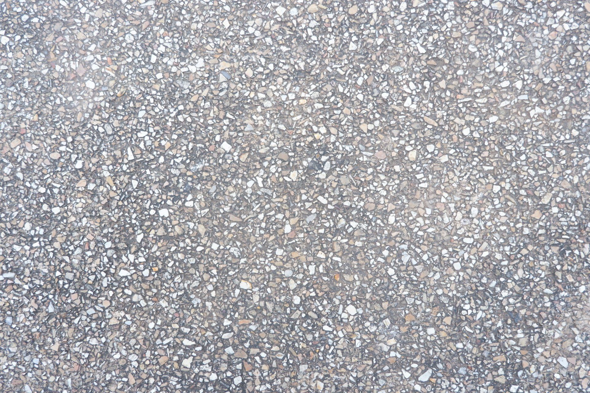 Charcoal Exposed Aggregate Surface