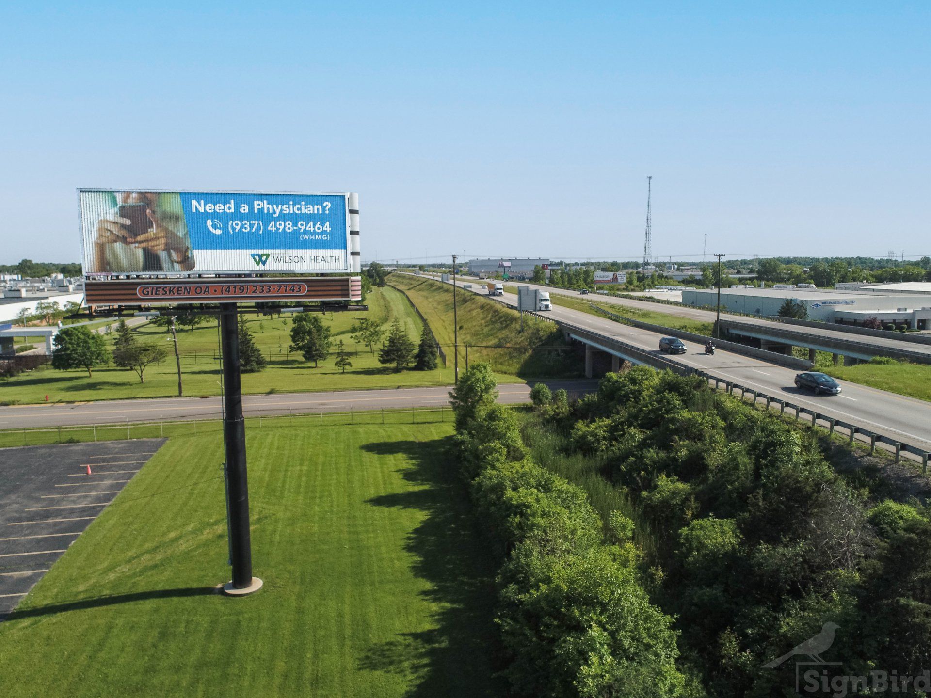 Bluffton, Ohio billboards