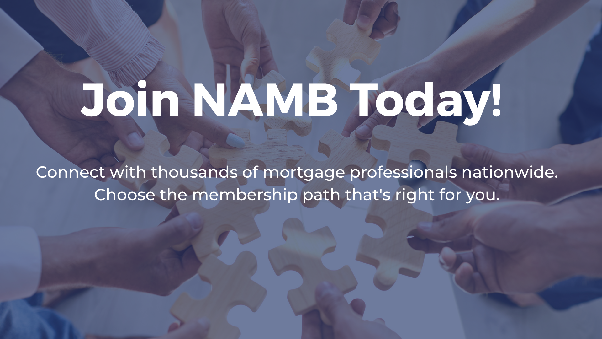 Join NAMB Today! Join NAMB Today!
