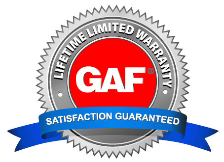 A lifetime limited warranty sign with a blue ribbon