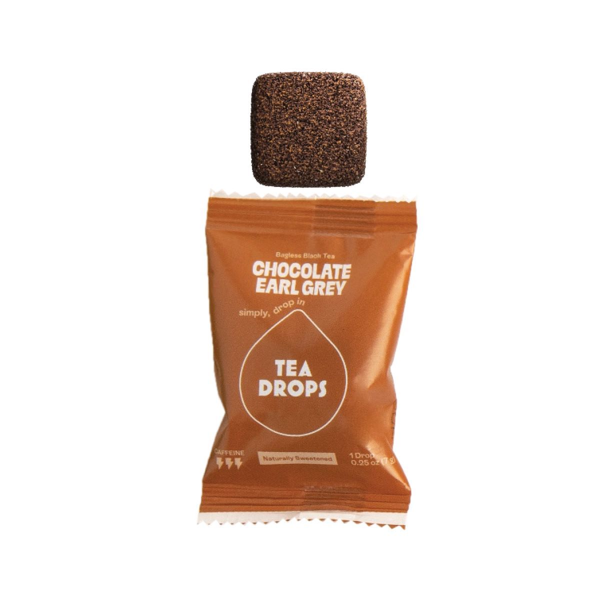 Chocolate Earl Grey Tea Drops – (10) Single Serve Instant Earl Grey Tea | Simply Thai Market