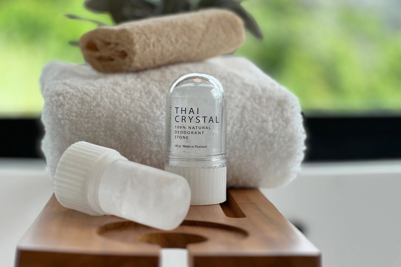 Thai Crystal Deodorant Stick – Natural Mineral Salt Deodorant | Simply Thai Market