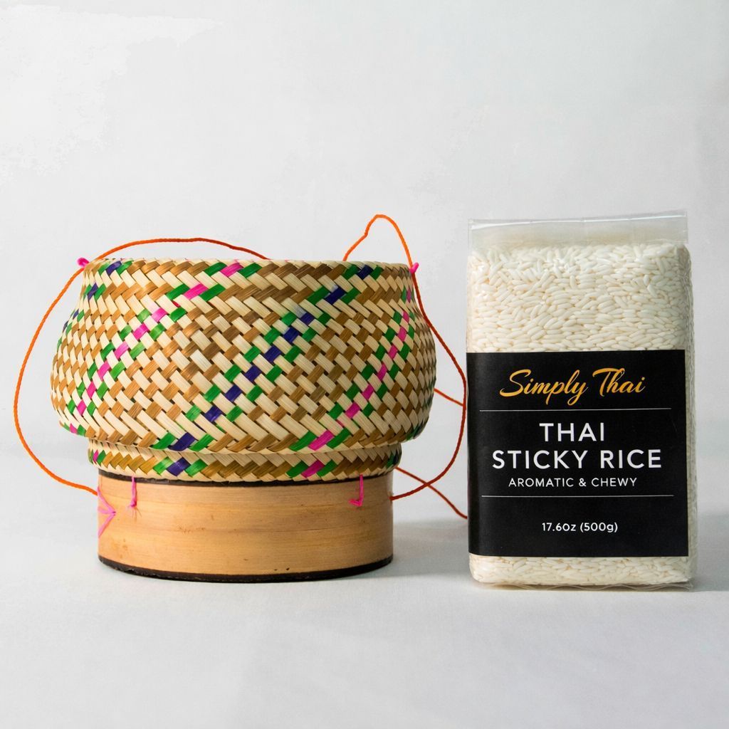 Thai Sticky Rice 500g – Glutinous Rice for Mango Sticky Rice & Thai Cooking | Simply Thai Market
