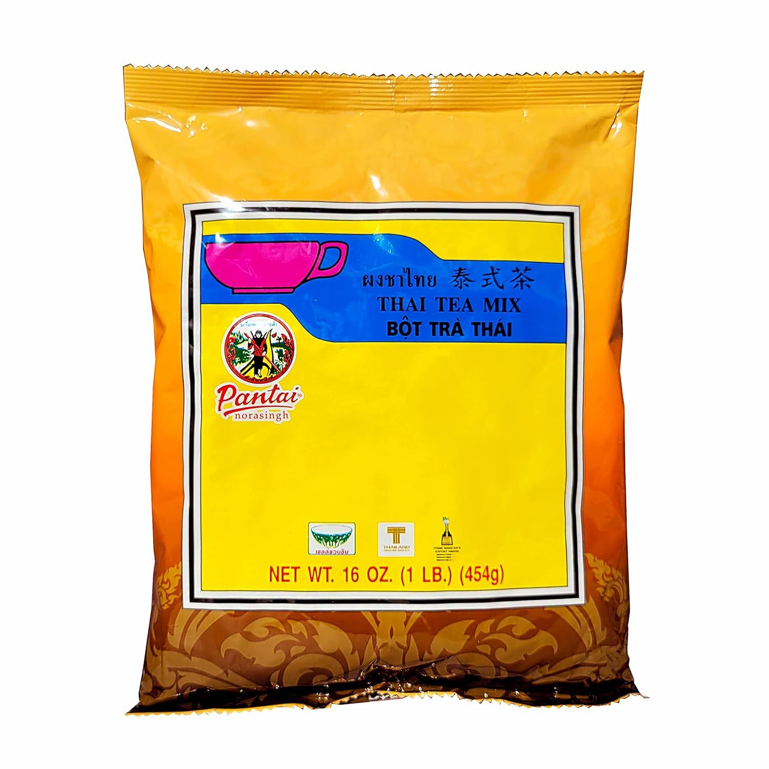 Thai Iced Tea Mix – Traditional Restaurant Style Thai Tea – 16 oz | Simply Thai Market