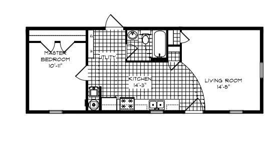 The Boone Creek Floorplan — McArthur, OH — Remy's Mobile Homes