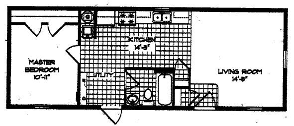 The Boone Creek Floorplan — McArthur, OH — Remy's Mobile Homes