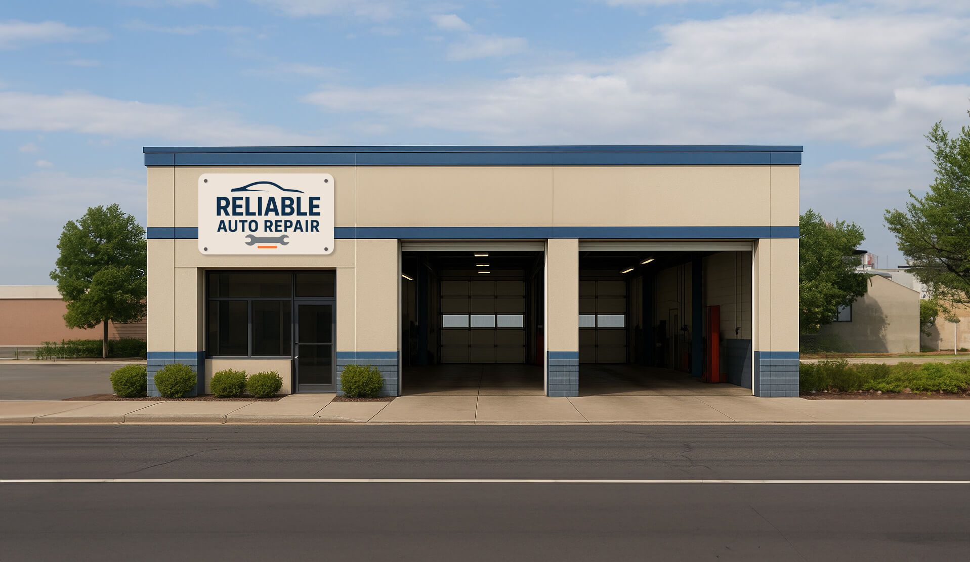 Front Shop | Reliable Auto Repair 