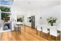 Interior view of a residential house