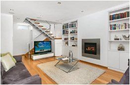 Interior view of a residential house