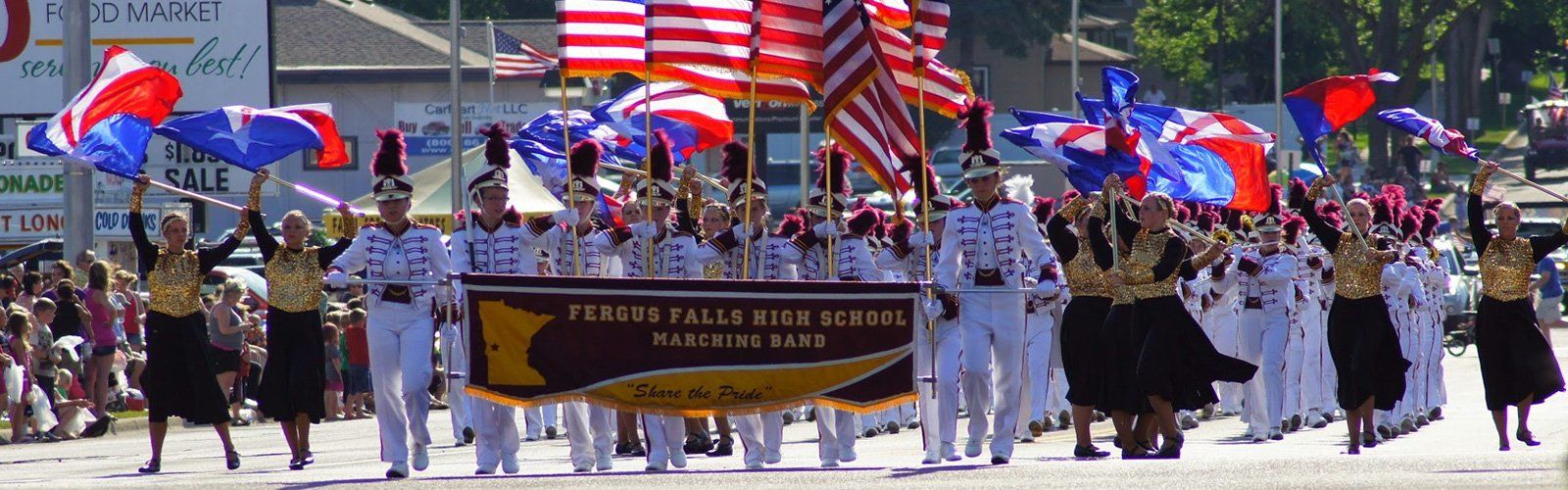 Fergus Falls, MN  High School Marching Band