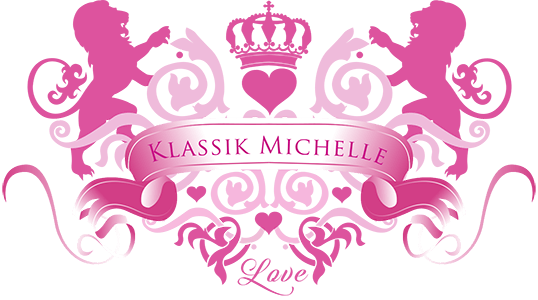 A logo for a company called klassik michelle