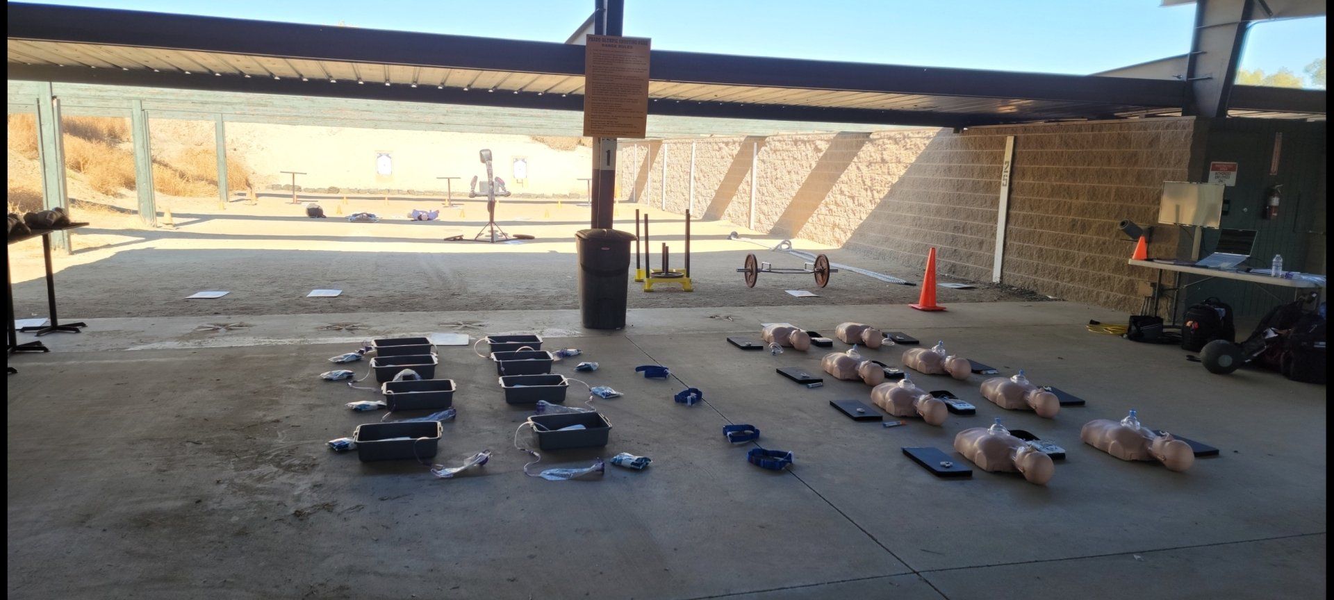 Firearms, Fitness & Advanced First Aid Training with Targeted CPR