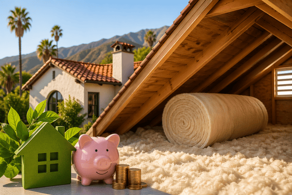 California Energy Rebates for Attic Insulation — Pasadena Homeowners Save Money
