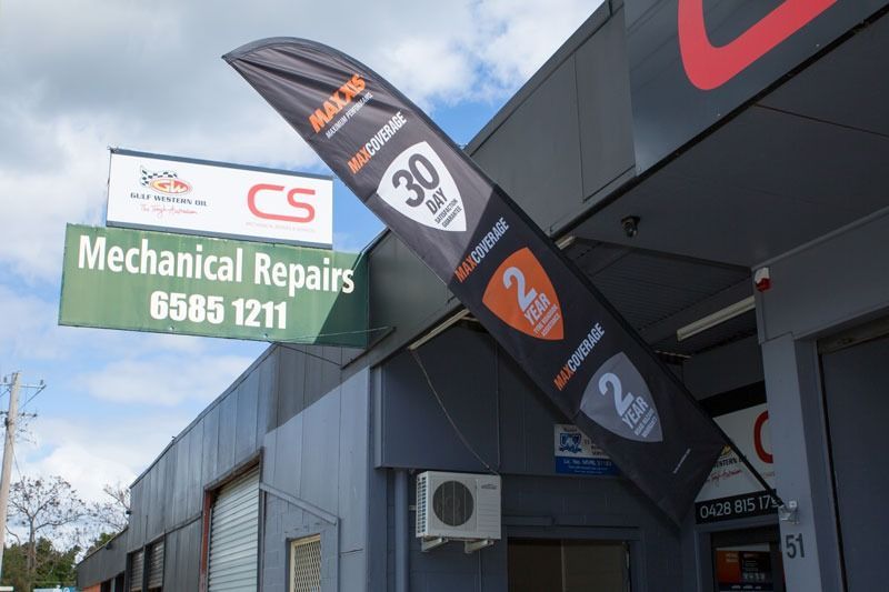 A Building With A Sign That Says Mechanical Repairs On It — CS Mechanical Repairs & Services In Wauchope, NSW