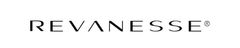 A black and white logo for revanesse on a white background.