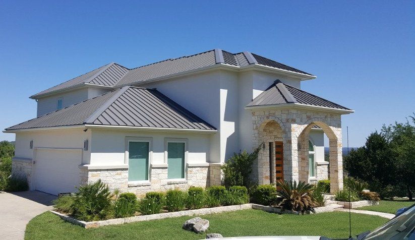 Property Management Metal Roof Installation  Austin Roofing and Construction
