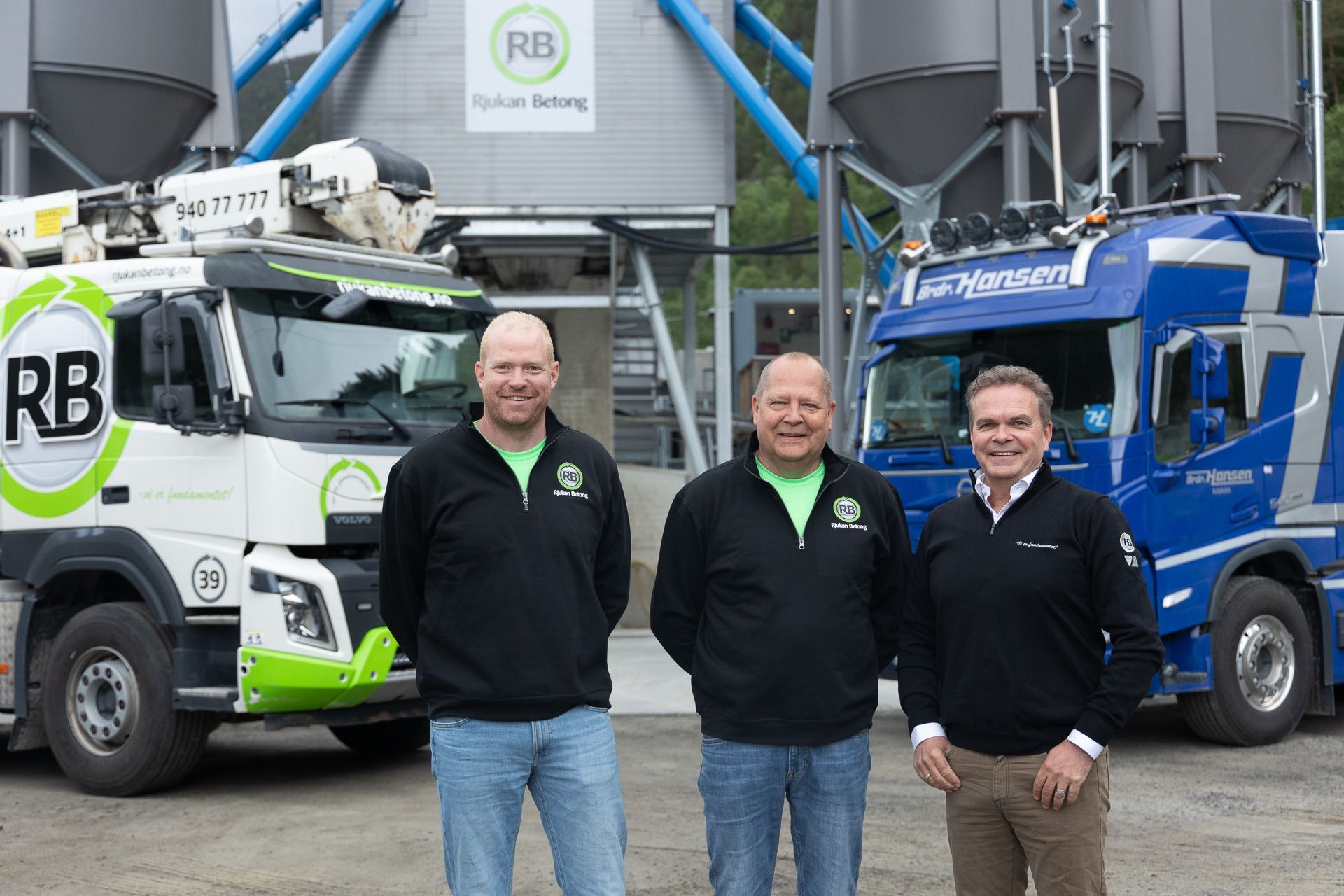 Hokksund Betong blir medeier i Brødrene Hansen Betong – nytt navn blir Rjukan Betong AS