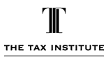 The Tax Institute Logo