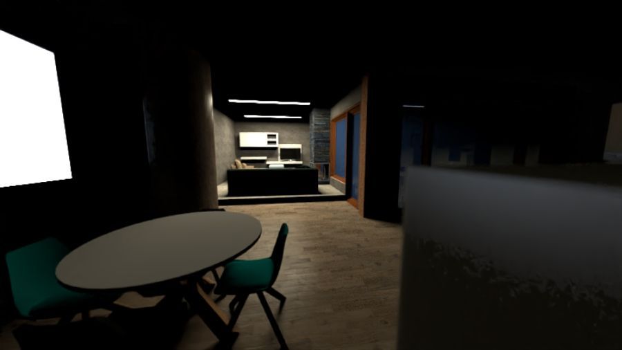 Progettazione cucina e soggiorno