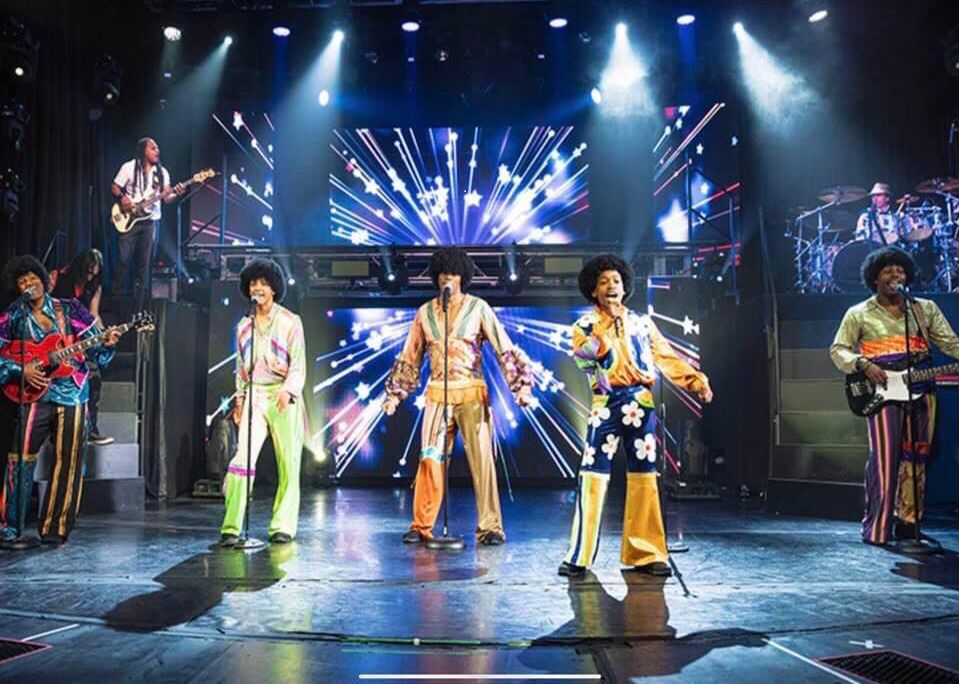 A musical stage performance
