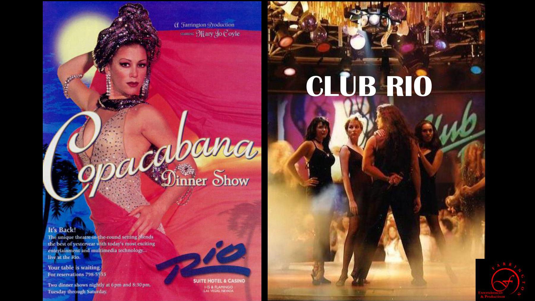 Two Las Vegas show posters: