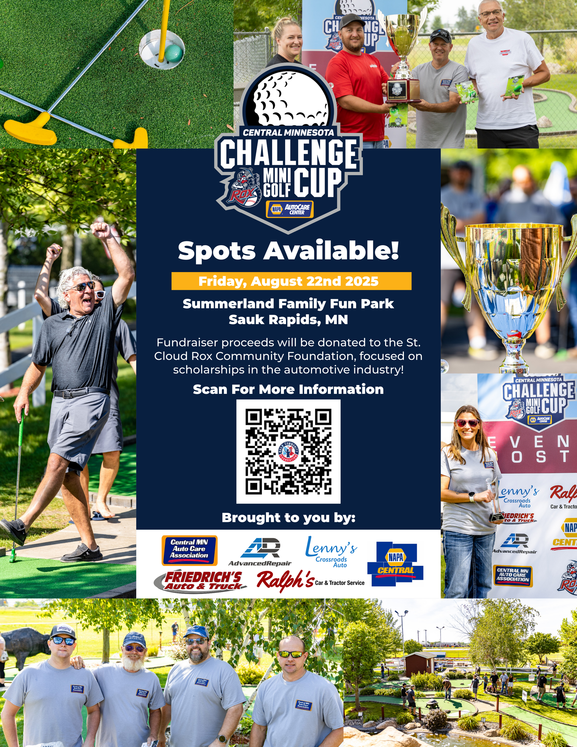 Challenge Mini Golf Cup Poster | Advanced Repair