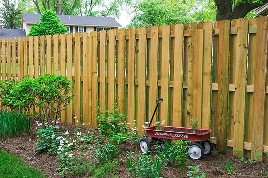 Brunswick Ohio wood privacy fence