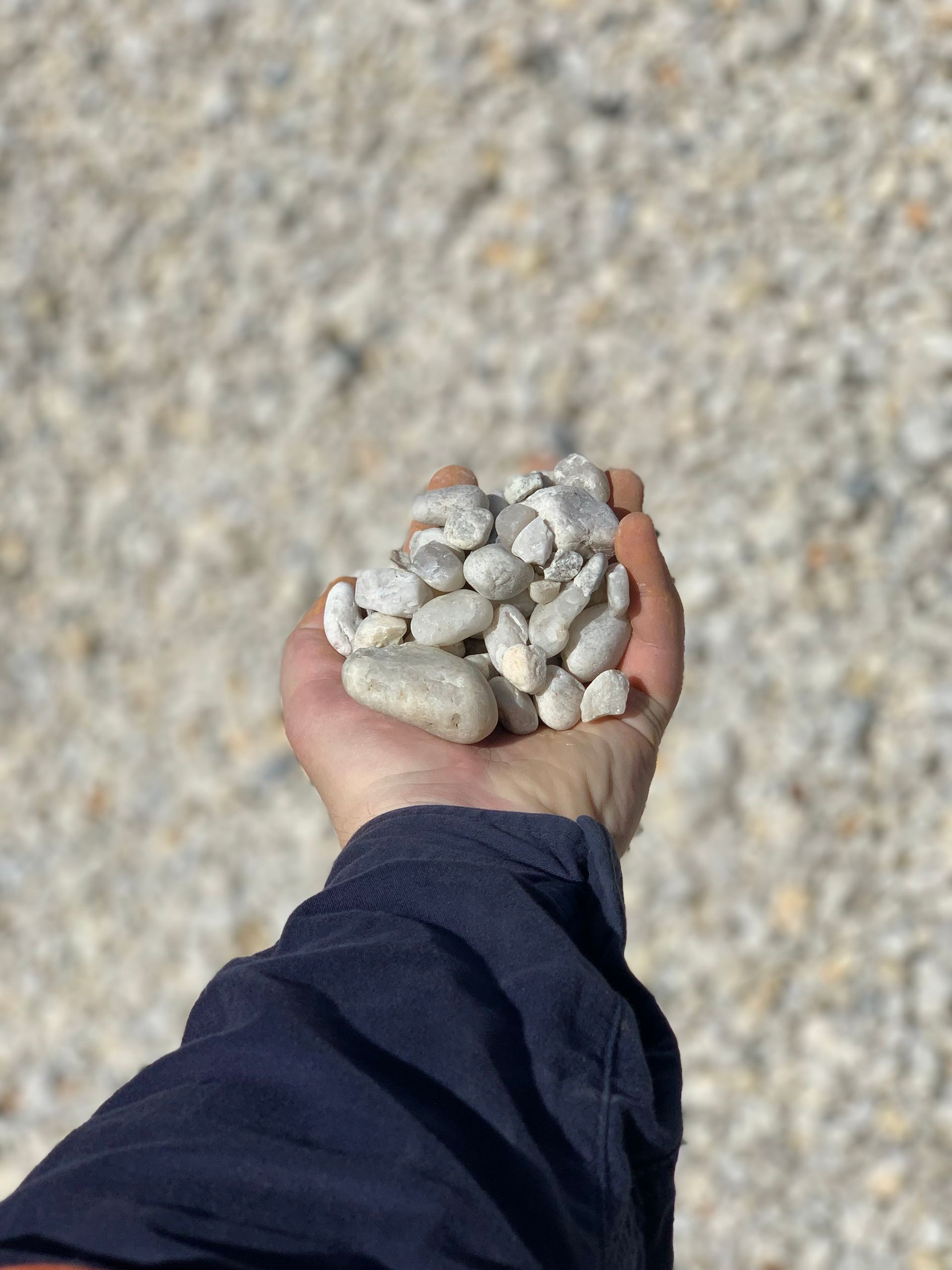 A Pile Of Gravel Is Sitting On The Ground — Serious About Landscape Supplies In West Gosford, NSW