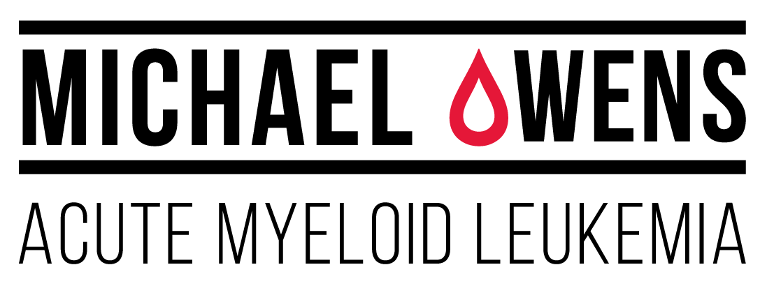 Michael owens acute myeloid lukemia logo