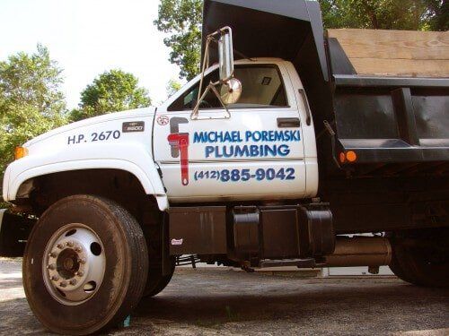 Michael Poremski Truck - Gas Line Installation in Pittsburgh, PA