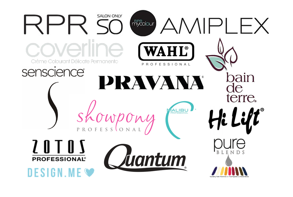 hair salon product brands