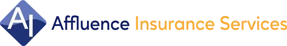A logo for a company called affluence insurance services