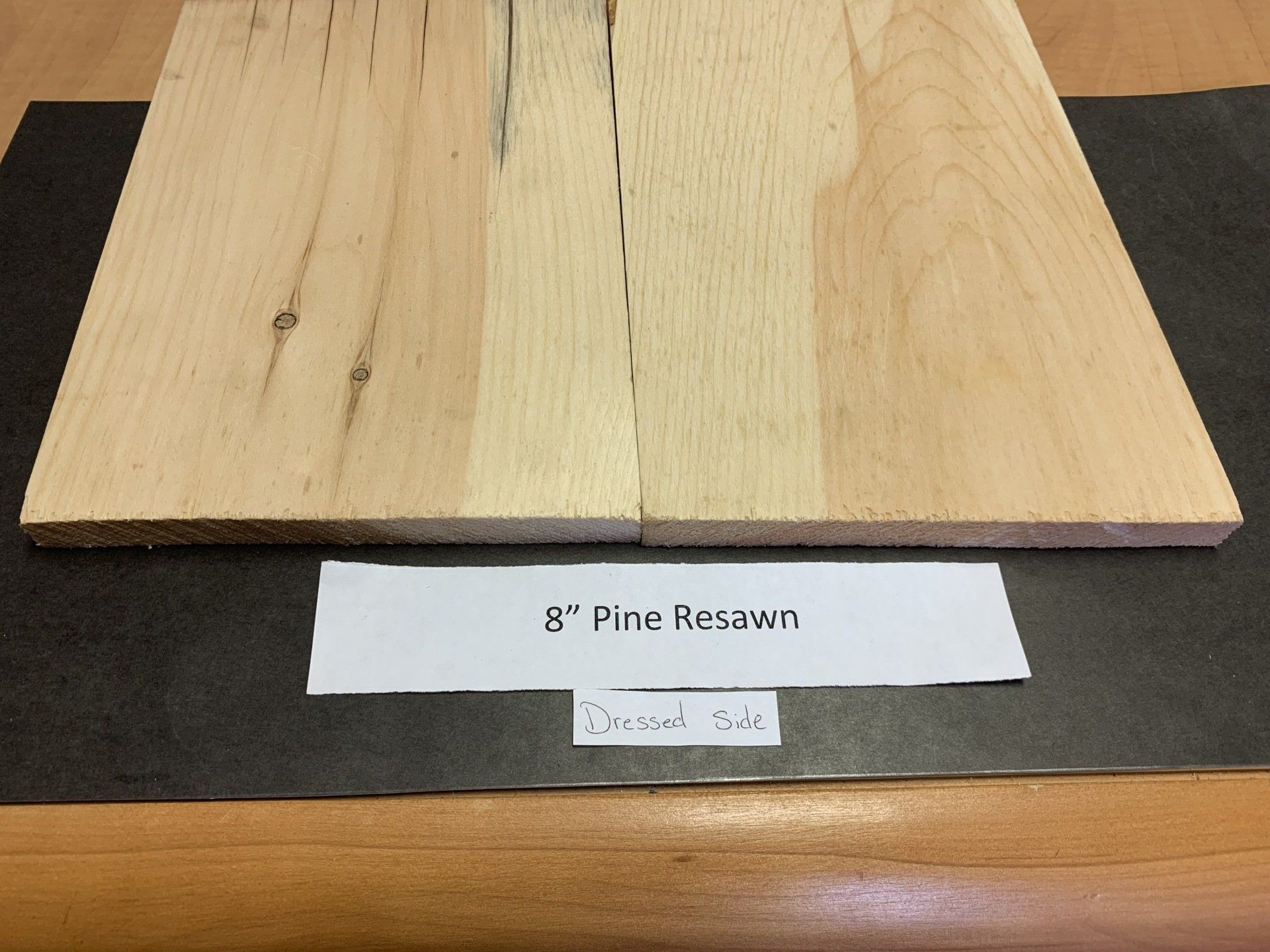 8 inch wood pine resawn
