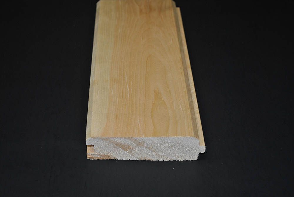 wooden plank with tongue and groove