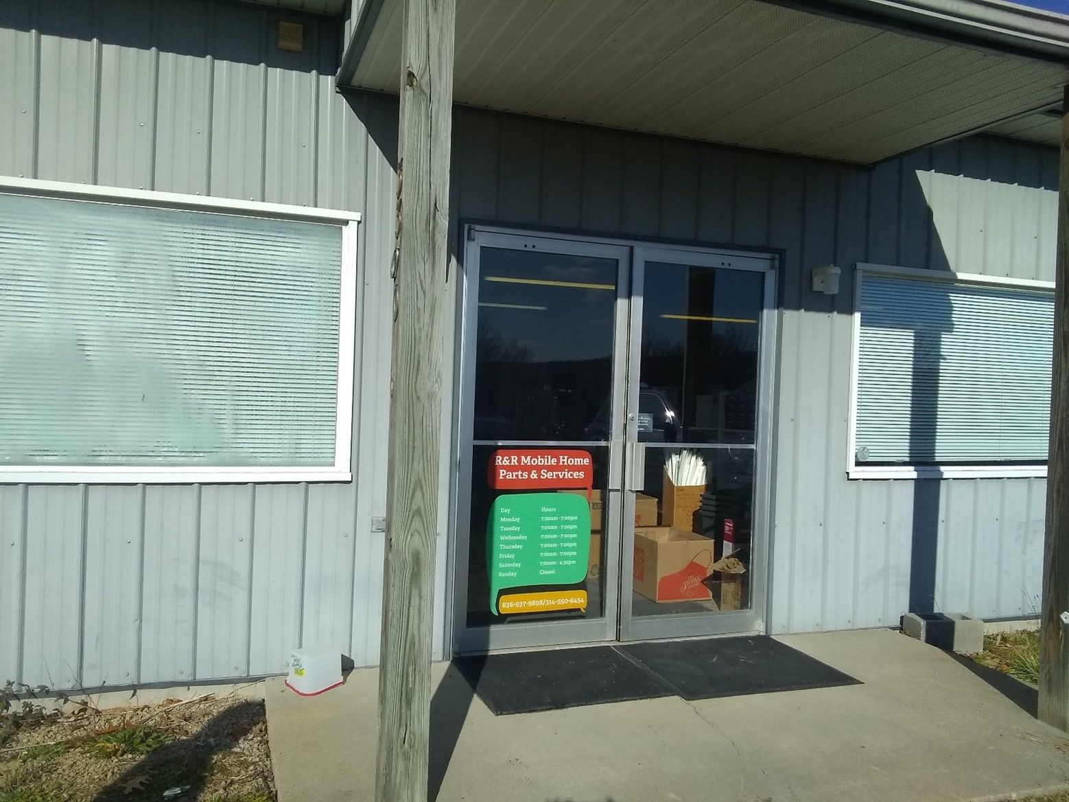 Office — Valles Mines, MO — R & R Mobile Home Parts