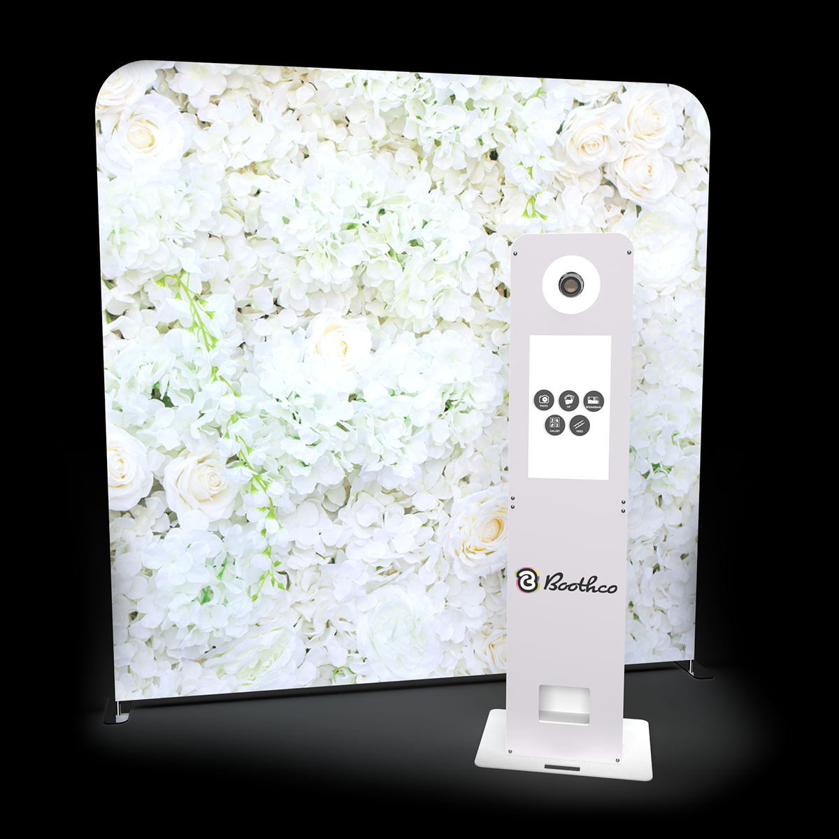 White Selfie Pod