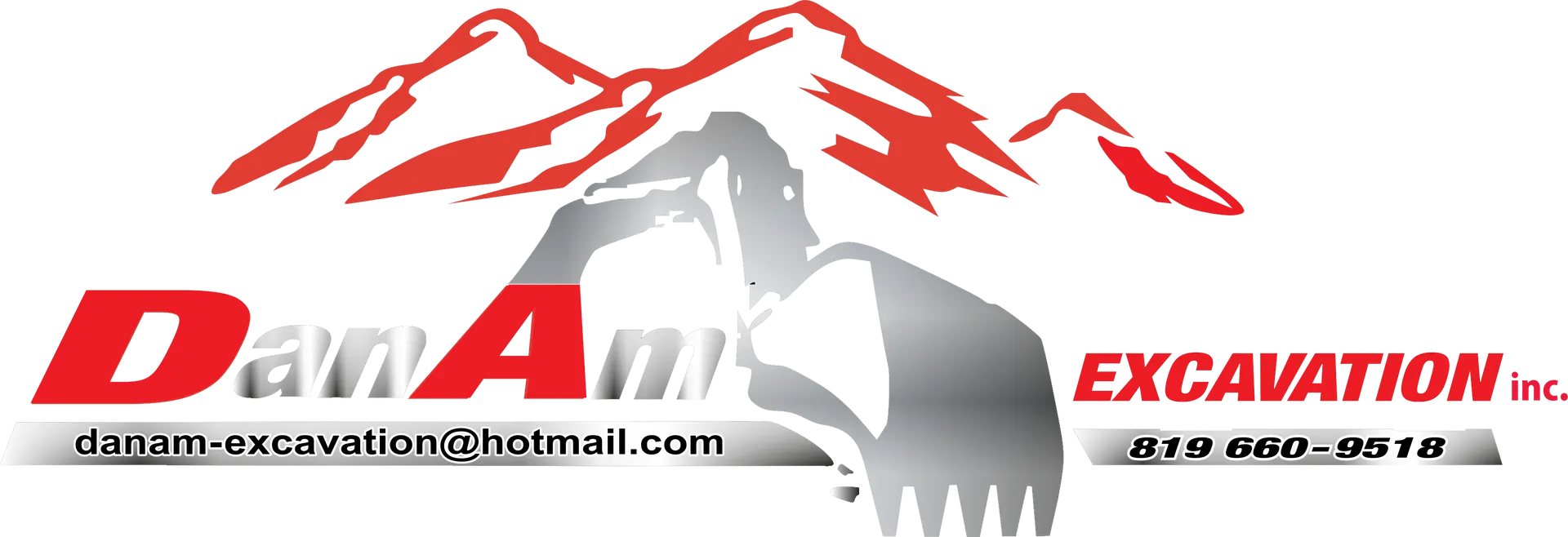 Danam excavation inc. logo