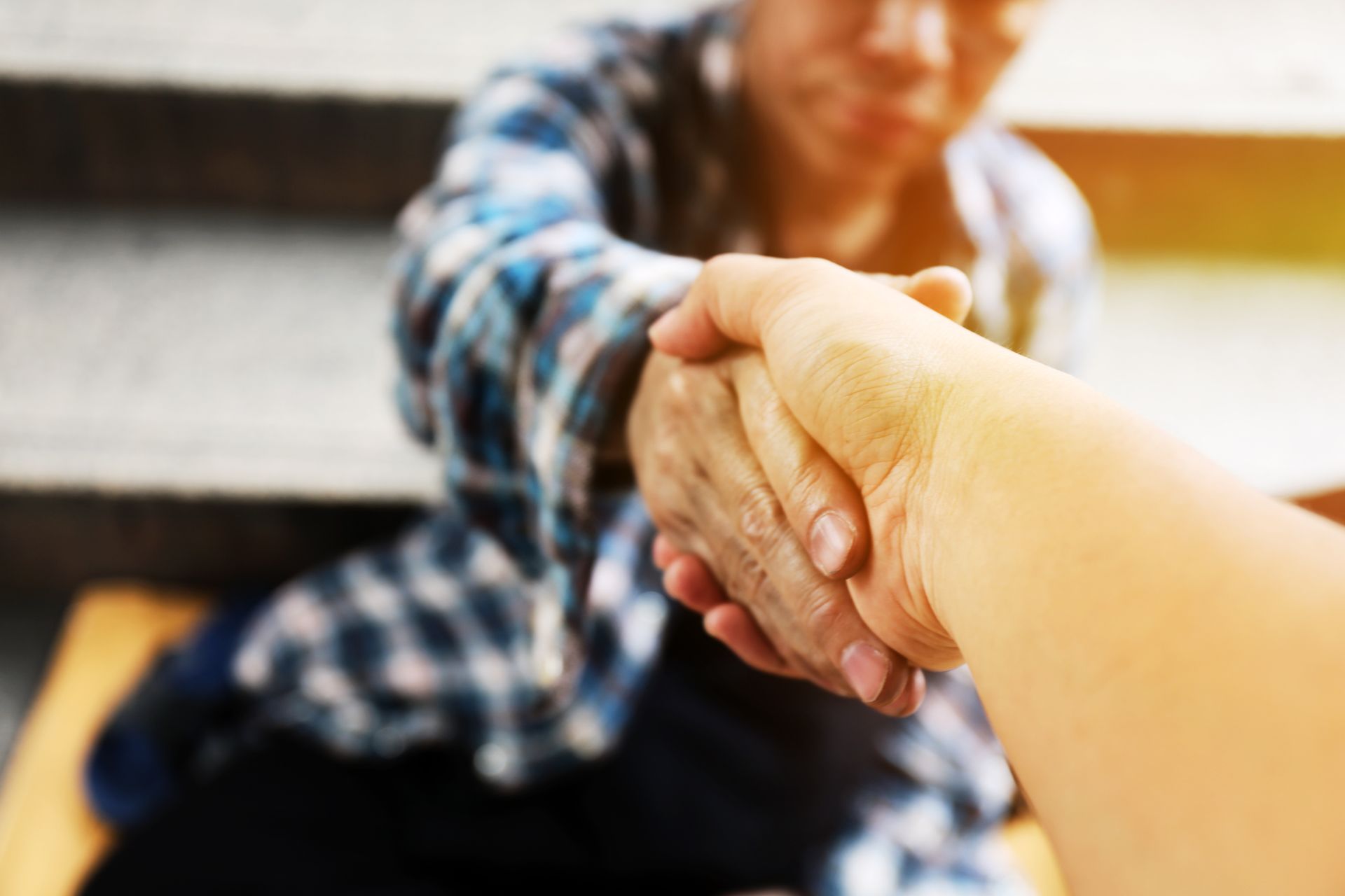 Sobriety First Treatment Center offering guidance and encouragement to an individual seeking help for substance use in St. Francis, MN.