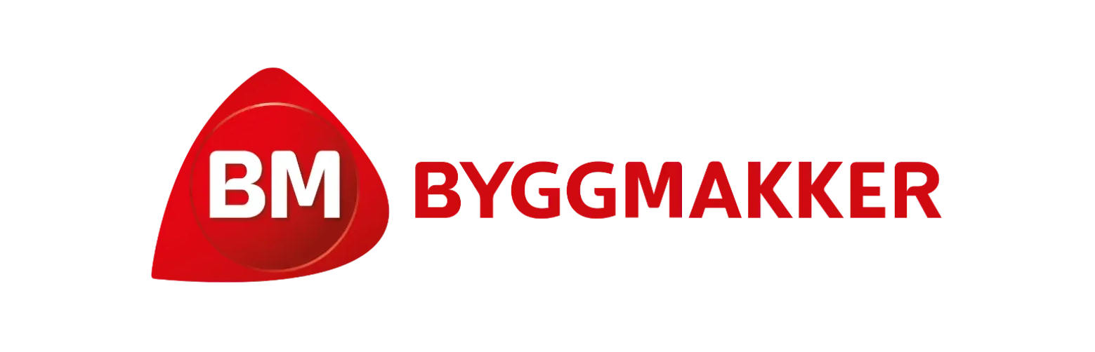 Logo for Byggmakker, featuring 