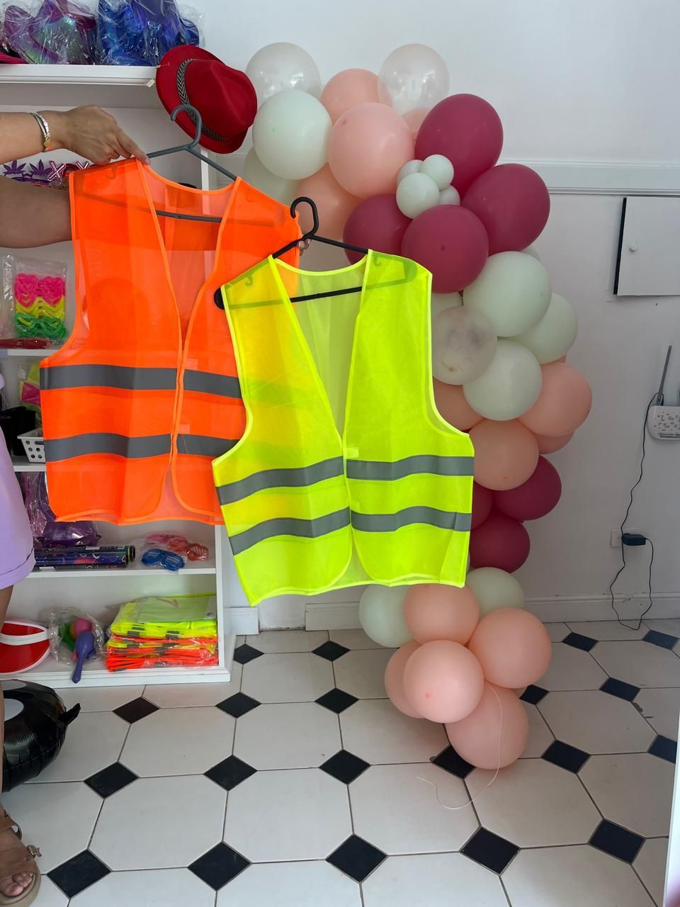 Chaleco fluor